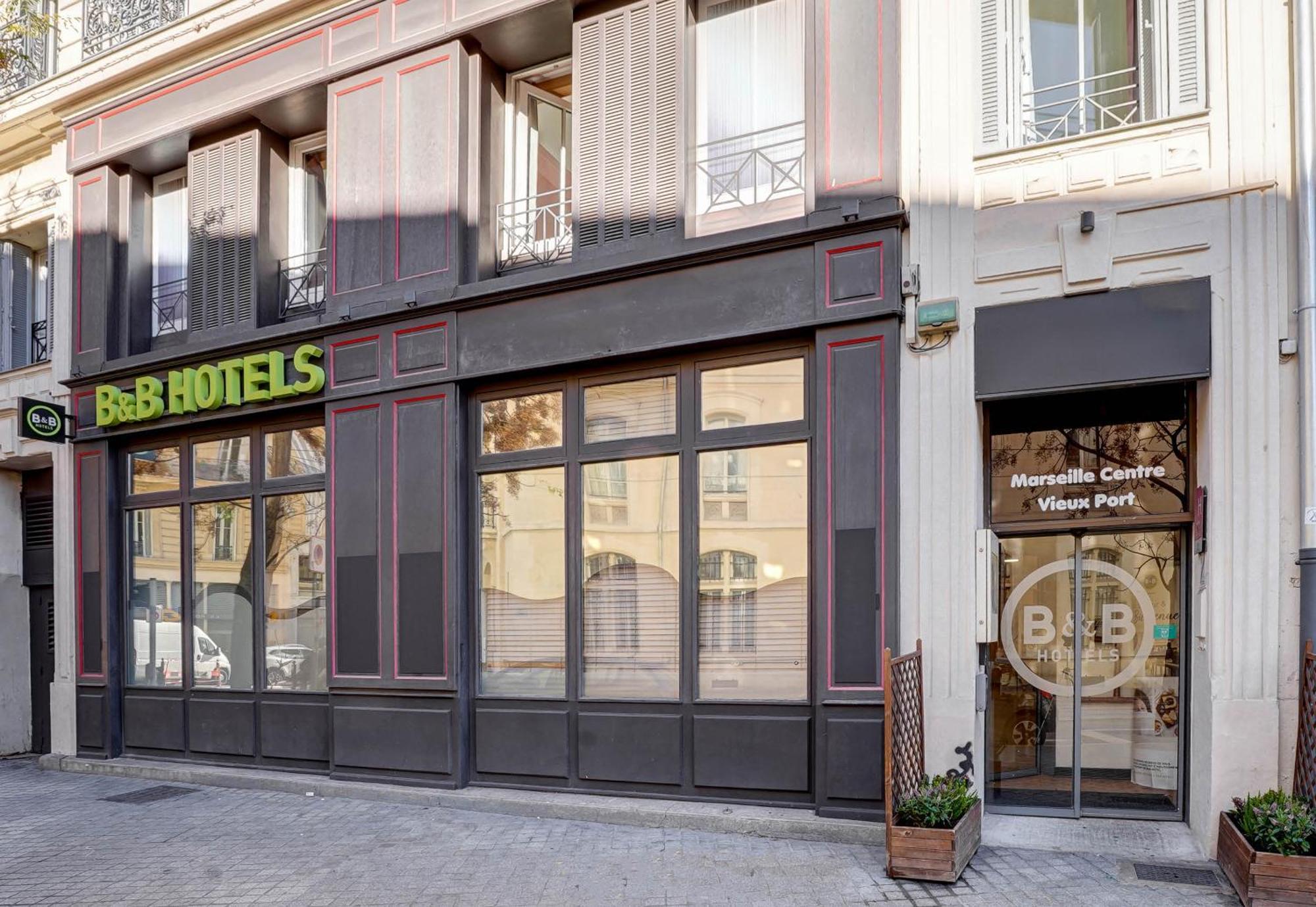 B&B Hotel Marseille Centre Vieux Port Buitenkant foto